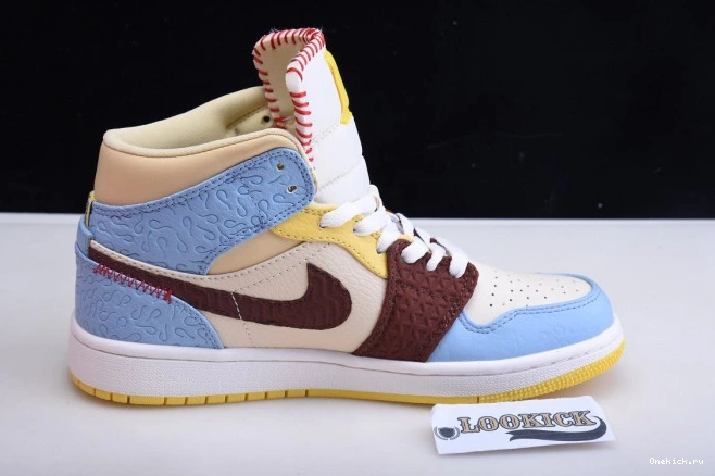 One Kick Chateau Fearless Air Jordan Maison CU2803-200 Rouge x 1 SE Mid 0808